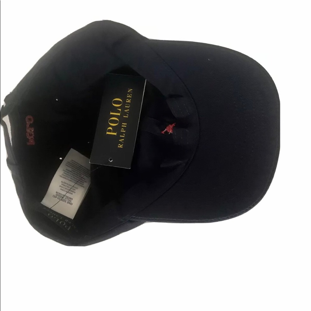 New Girl’s Ralph Lauren Polo Baseball Cap Navy Blue 2T- 4T - Picture 13 of 16